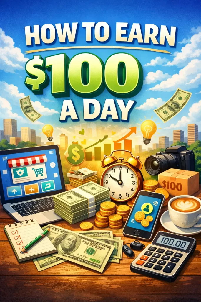 How to Earn $100 a Day